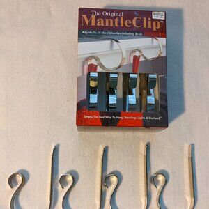 Mantle Clips - Set of 8